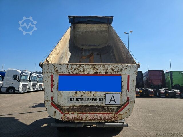 Basculantă MAN TGS 35.420 8x4BB Muldenkipper Schmitz Stahl