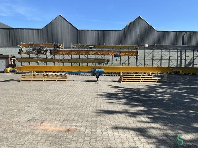 Cầu trục Demag 16.000mm - 6.000kg, sản xuất năm 1990 Demag 16000mm - 6000kg