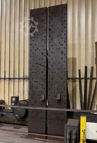  Equerres de bridage en fonte 4000 x 2000 x 575 mm