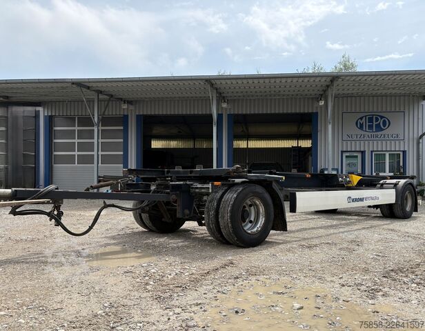 Anhänger-Wechselfahrgestell Krone BDF Lafette 235/75R17,5 Zwilling BPW