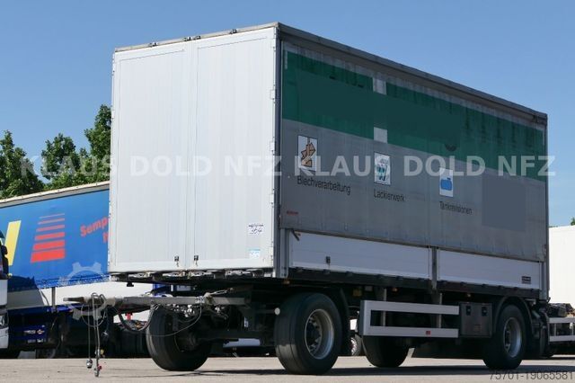 Remolque abierto con toldo Lanz + Marti EU 18 Durchladesystem Bordwände