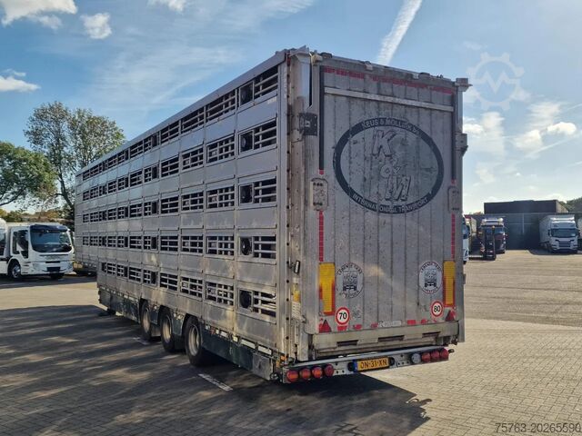 Transport de bétail Pezzaioli 5 deck livestock trailer - Water & Ventilation ...