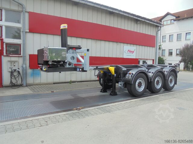 Náves na kontajnerové podvozky Fliegl SDS 380 Kippchassis für 1x 20