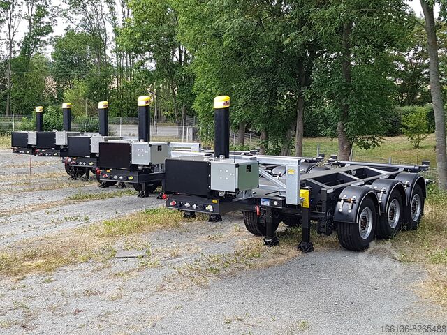 Náves na kontajnerové podvozky Fliegl SDS 380 Kippchassis für 1x 20