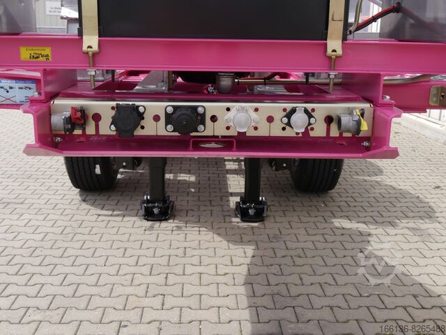 Náves na kontajnerové podvozky Fliegl SDS 380 Kippchassis für 1x 20