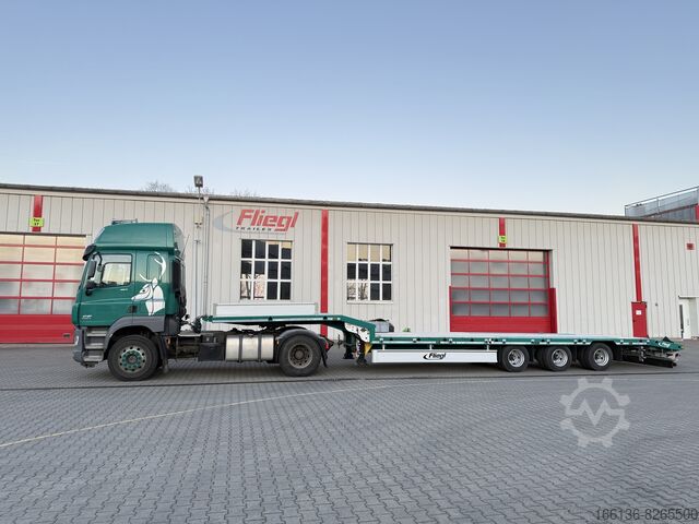 Tieflader-Sattelauflieger Fliegl SDS 470 T Standard