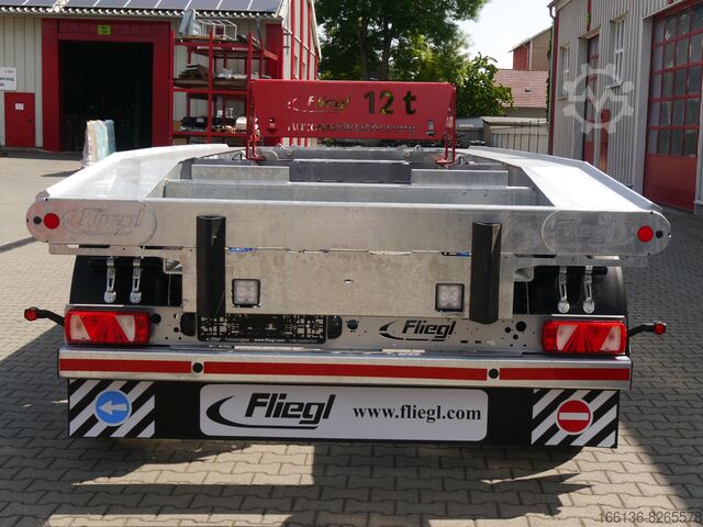 卷筒拖车 Fliegl ZPS 180 Maxi für Abrollcontainer