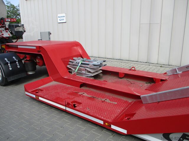 Carregador baixo Fliegl 2-Achs Tieflade Anhänger ZTS 200 Spezial
