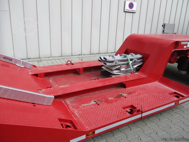 Carregador baixo Fliegl 2-Achs Tieflade Anhänger ZTS 200 Spezial