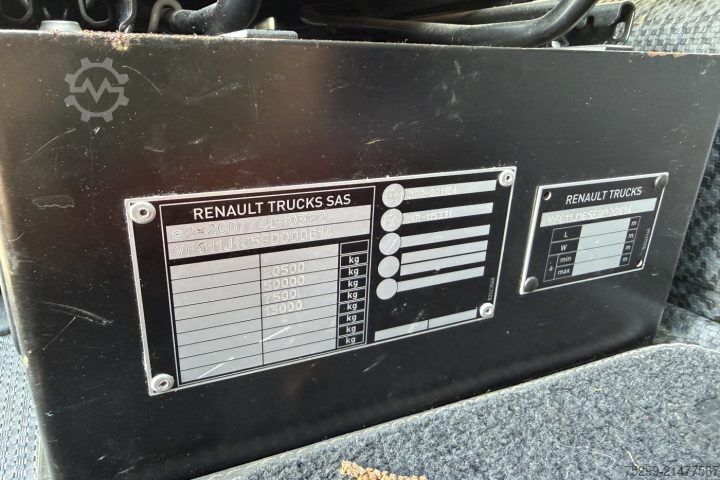 LKW mit Pritsche & Plane Renault T 460 4x2 Plane/HB / Swiss-Vehicle