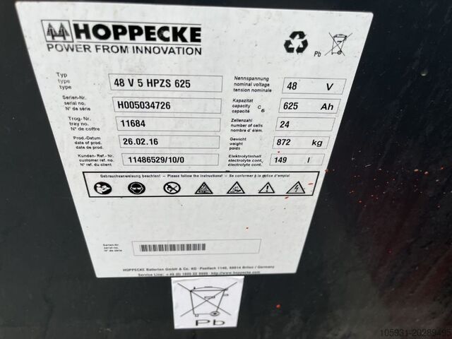 Ηλεκτρικό περονοφόρο 3 τροχούς Linde E18-02
