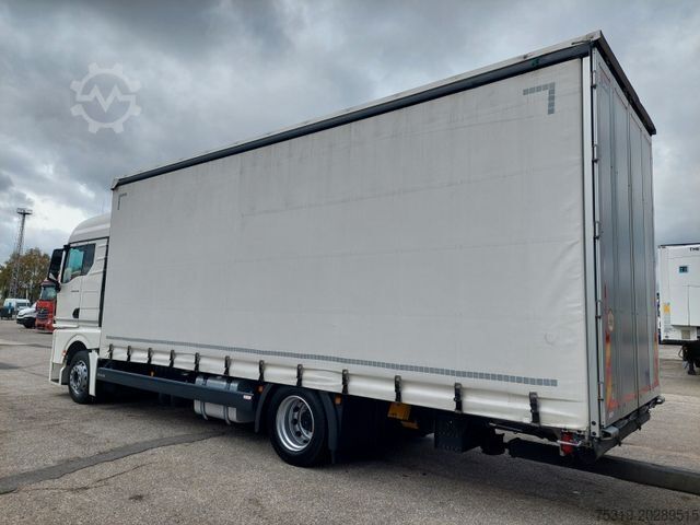 Camion jumbo MAN TGX 18.470 LL + Gniotpol G-4080 120 m3 Durchbar