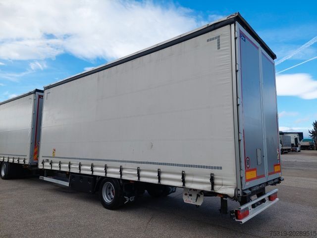 Camion jumbo MAN TGX 18.470 LL + Gniotpol G-4080 120 m3 Durchbar