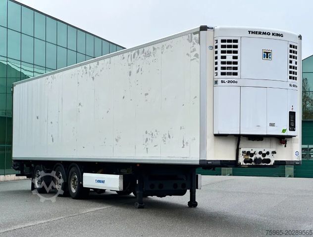 Ψυκτικός ημιρυμουλκούμενος KRONE SD THERMO KING SLe 200 LIFT AXLE STEERING AXLE T
