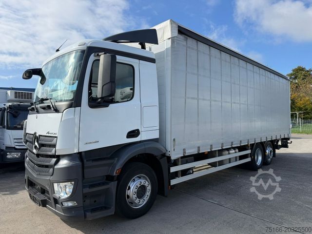 Tovorno vozilo s ravno platformo in ponjavo MERCEDES-BENZ ANTOS 2536 L Pritsche/Plane 8,50 m*SCHIEBEPLANE