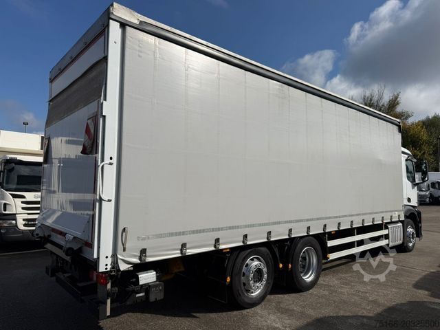 Tovorno vozilo s ravno platformo in ponjavo MERCEDES-BENZ ANTOS 2536 L Pritsche/Plane 8,50 m*SCHIEBEPLANE