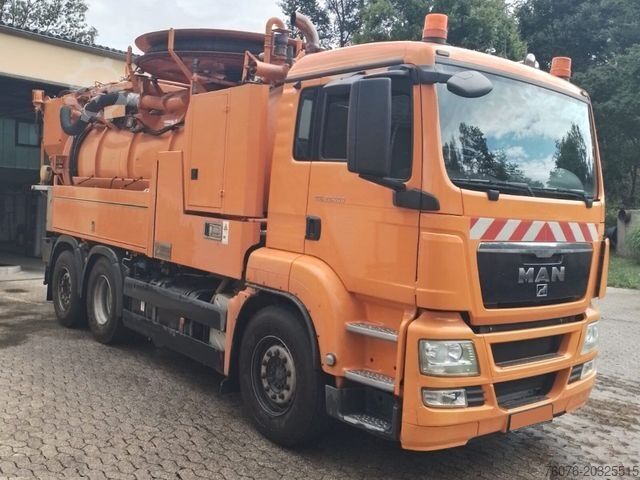 Vakuumska cisterna MAN TGS 26.400 BL 6x2/4 Wiedemann Kombi Spüler
