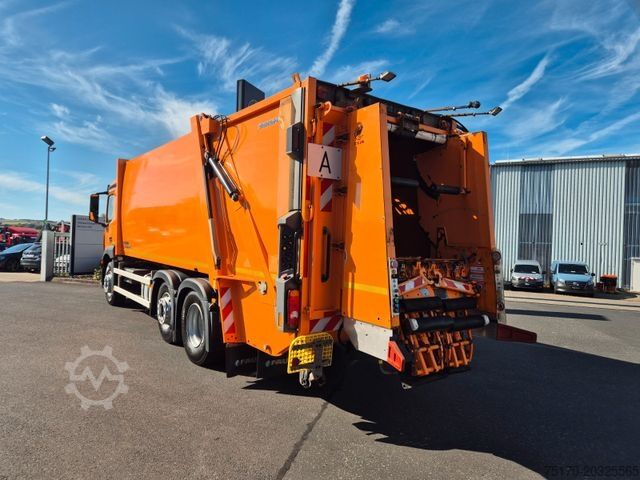 Camion à ordures MERCEDES-BENZ Actros 2533 L Faun Variopress II524 V19 Zoeller