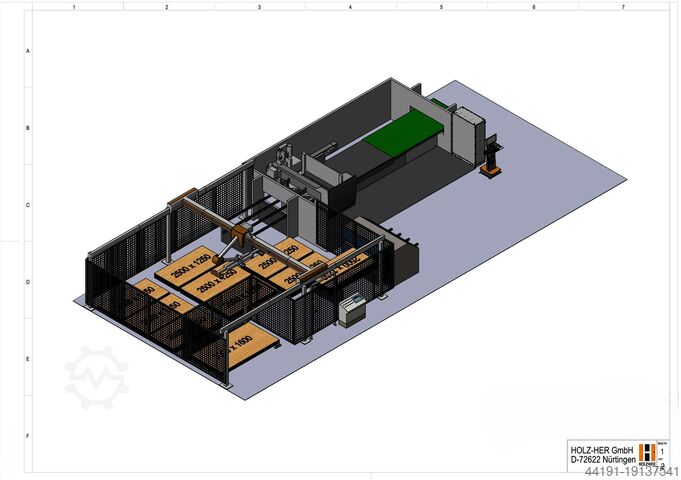 Storage system Holz-Her Store-Master 5110