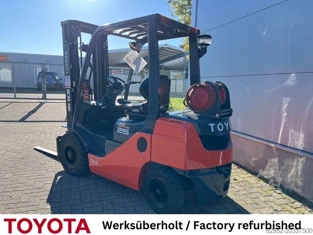 LPG krautuvai Toyota 02-8 FGF 25, Waage