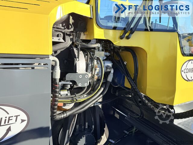 štvorcestný vysokozdvižný vozík Combilift C3000XL DUPLEX FREE LIFT GAS POSITIONER