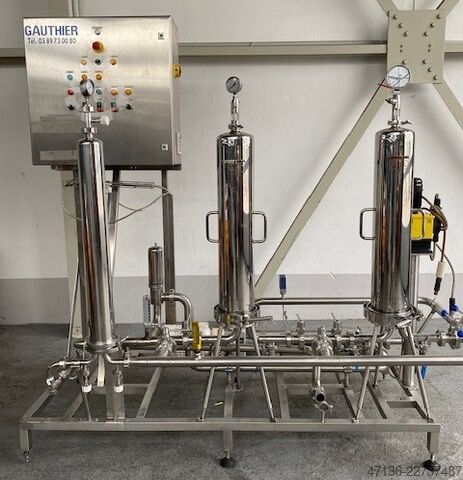 फिल्ट्रेशन प्रणाली Pall Automatic mit Steuerung und Pumpe