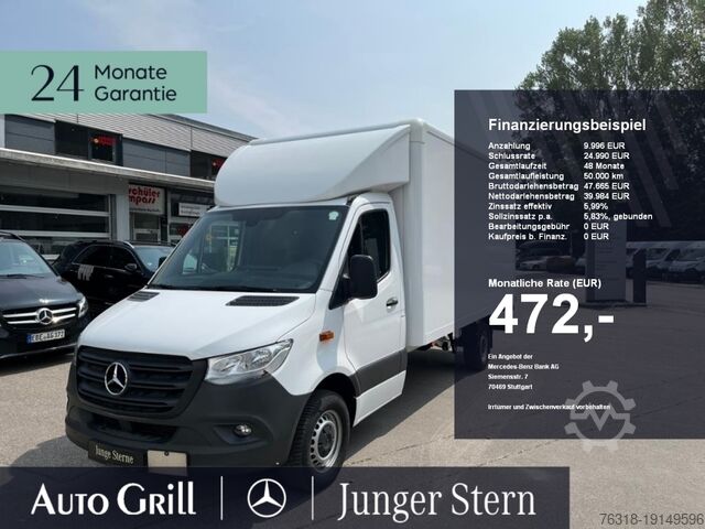 Kombi sa kutijama Mercedes-Benz Sprinter 317 Koffer *LBW*Klima*3Sitze*Navi*MBUX