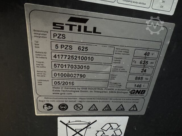 VS-22435 Forklift triplex elektrik Still RX20-16P, tahun 2014 STILL RX20-16P