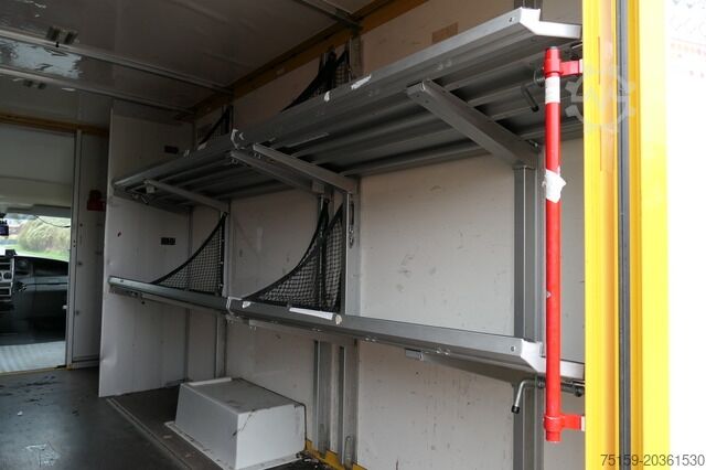 Transporter mit Koffer iveco Daily 35 S11 C30C AUTOMATIK KAMERA MAXI Regale DURCHGANG