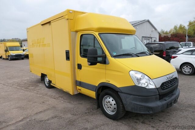 Transporter mit Koffer iveco Daily 35 S11 C30C AUTOMATIK KAMERA Regale LUFT DURCHGANG EURO-5 CoC