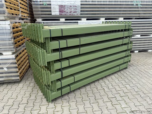 2.700 mm / K: 127 x 50 mm / verde / 3 HP BITO PL38 Palettenregaltraverse Traverse Regal
