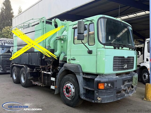 Fahrgestell mit Fahrerhaus MAN 33.364 6x4 Big axles, Steel springs, Manuel