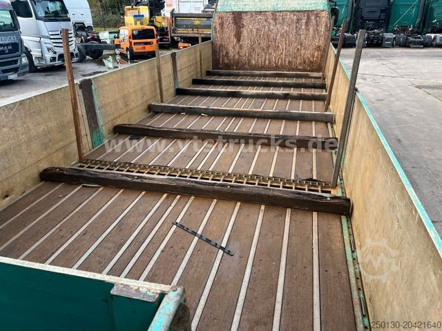 Вантажівка з відкритою платформою DAF CF 85.410 6x2 Pritsche Atlas Kran