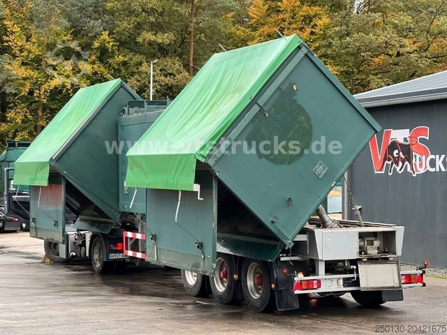 Tipper semitrailer FELDBINDER KIS 48,3K Getreideauflieger