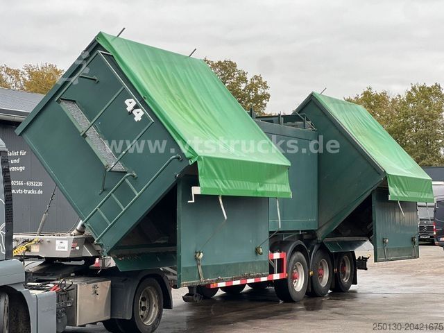 Tipper semitrailer FELDBINDER KIS 48,3K Getreideauflieger
