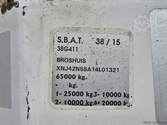 কম লোডার Broshuis 4AOU-16-40 / RADMULDEN / AUSZIEBAR