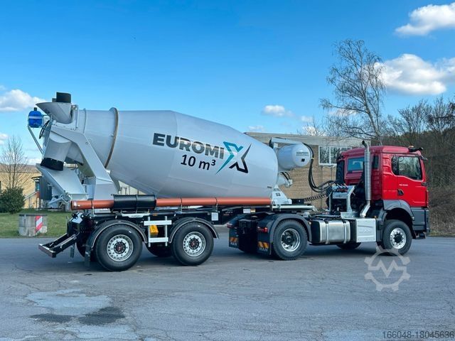 Auflieger EUROMIX MTP - Fahrmischer EM 10 L 2-Achser