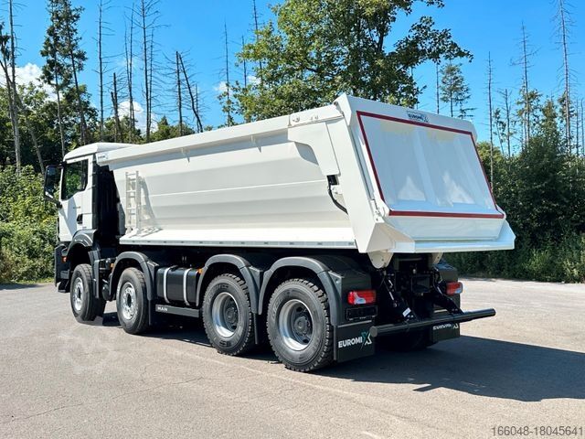 Basculantă MAN TGS 37.480 8x4 EuromixMTP Mulden Kipper