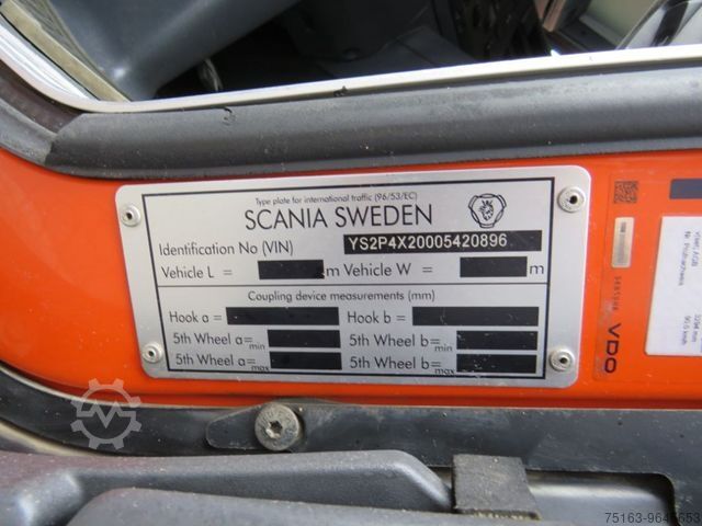 Wywrotka SCANIA P 410 4x2 2-Achs Kipper Meiller Bordmatik