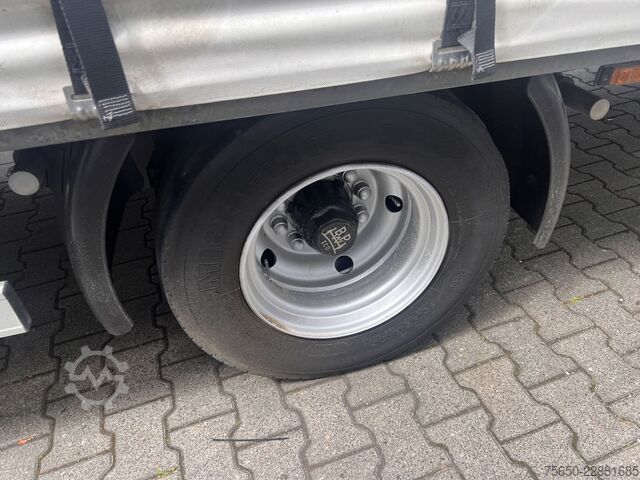 Åpen tilhenger med presenning Ackermann Z-KA-F10.5/7,5  1 Achs Planenanhänger 10,5 t GG