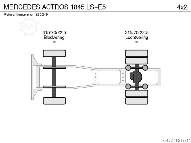 Padrão-SZM MERCEDES ACTROS 1845 LS+E5