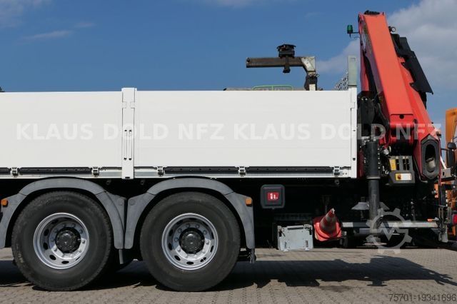 Grua montada em camião MAN TGS 26.460 6x4 Retarder Kran PK 19001 SLD5 Funk