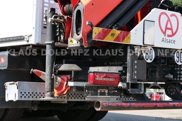 Grua montada em camião MAN TGS 26.460 6x4 Retarder Kran PK 19001 SLD5 Funk