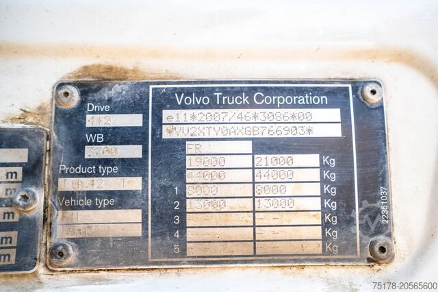 Standard-SZM VOLVO FMX 460 GLOB + HYDR