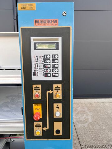 GRIGGIO 1300x3000 shelf press, custom-built Griggio 1300x3000 21/25