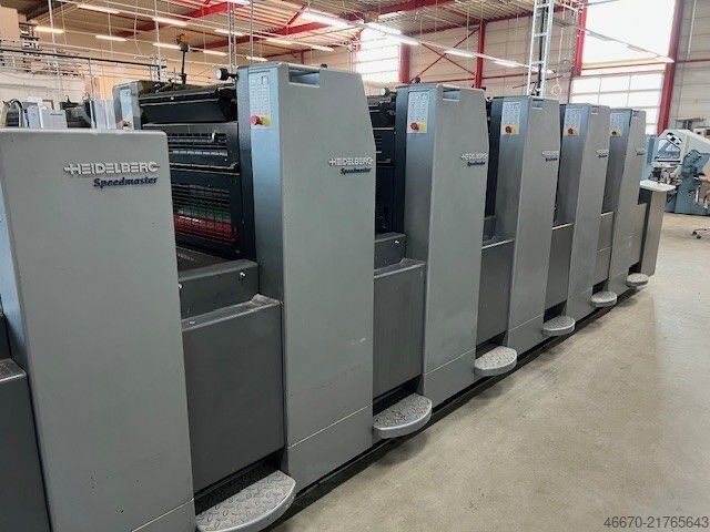 MÁQUINA DE IMPRESIÓN OFFSET DE PLIEGOS Heidelberg SM52-5P+LX