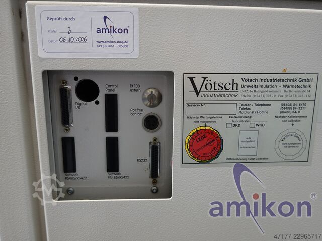 Vötsch VT 7004 lämpötestikaappi, ilmastotestikaappi -70 – +180 °C, 230V Heraeus Vötsch Vötsch VT 7004