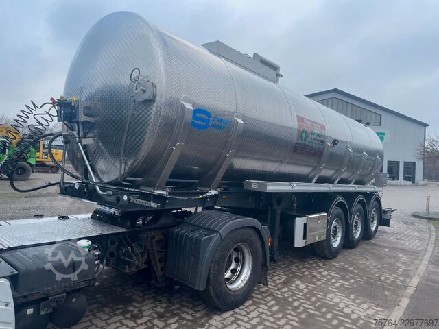 Tanker semitrailer  Schwarte Jansky 30m³  Gülletankauflieger/Miete!