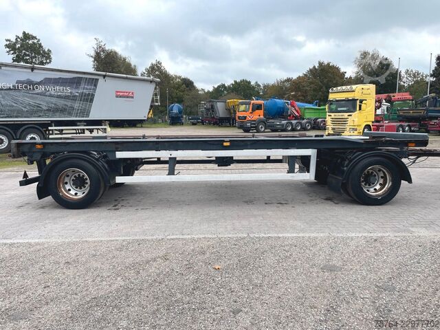 Roll off trailer MEILLER Behälter von 5,5m bis 7,0m / Zwillingsbereift