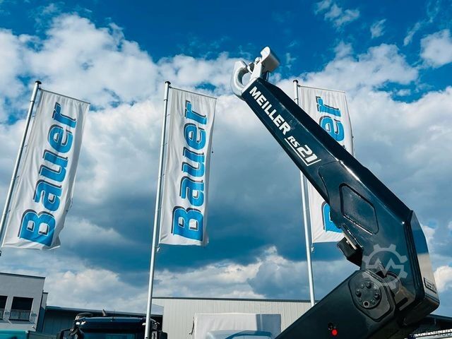 Caminhão para fins especiais MAN 26.470 Abroller 6x2-4/Meiller RS 21.65/Lenkachse